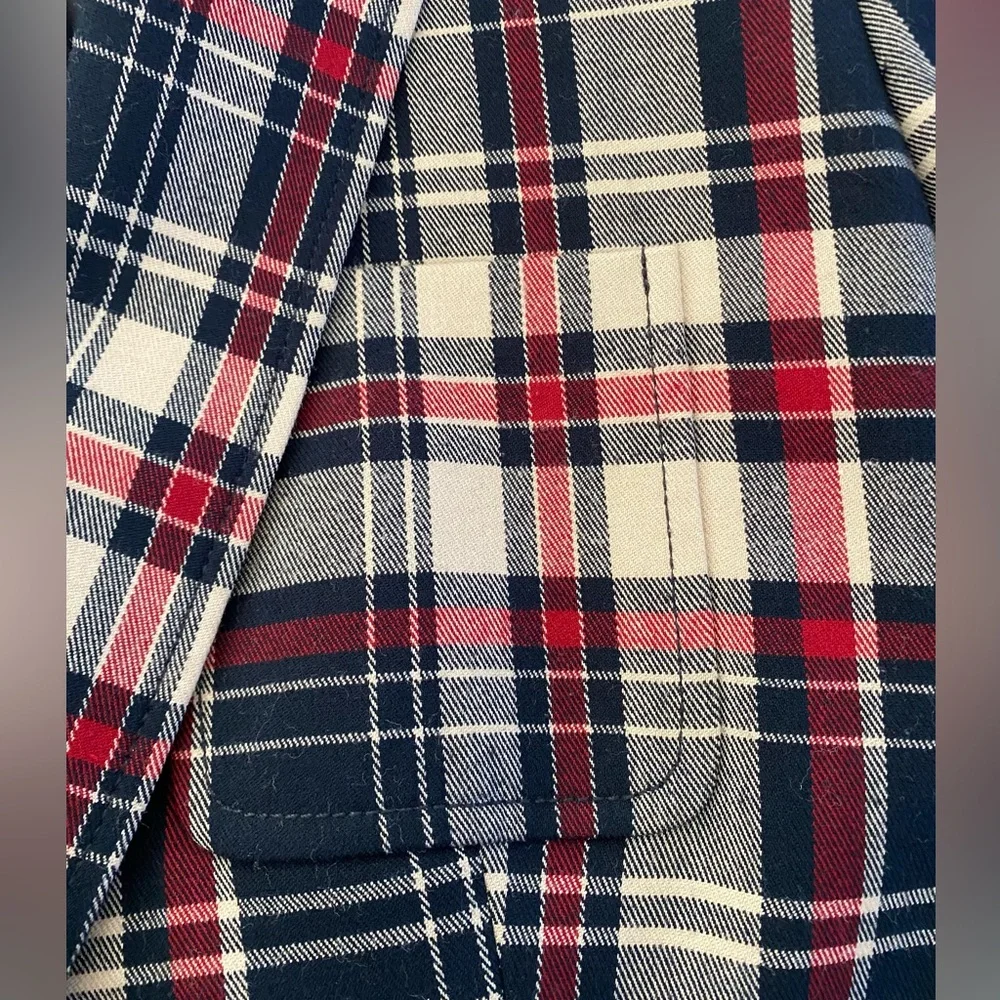 Tommy Hilfiger Women’s Plaid Blazer/Jacket - Picture 4 of 11